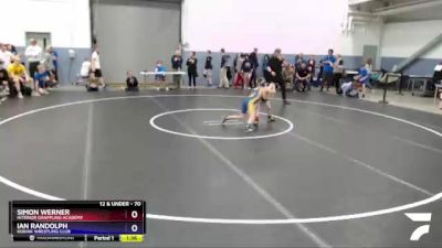 70 lbs Final - Simon Werner, Interior Grappling Academy vs Ian Randolph, Kodiak Wrestling Club