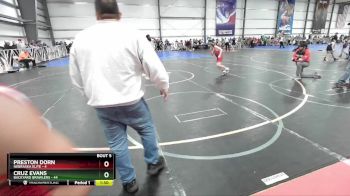 84 lbs Rd# 3 12:00pm Friday - Cruz Evans, Backyard Brawlers vs Preston Dorn, Nebraska Elite