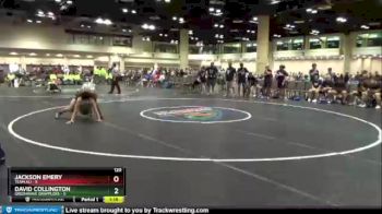 120 lbs Round 2 (8 Team) - Jackson Emery, Team Ali vs David Collington, Greenwave Grapplers