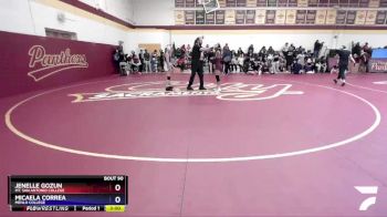 110 lbs Quarterfinal - Jenelle Gozun, Mt. San Antonio College vs Micaela Correa, Menlo College