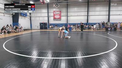 140 lbs Liam Jones, Kansas vs William Johnston, Texas