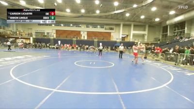 197 lbs 3rd Place Match - Carson Licastri, Oneonta State vs Simon Lingle, Brockport