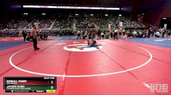 4A-106 lbs Quarterfinal - Kimball Parry, Star Valley vs Jayden Kubo, Thunder Basin High School