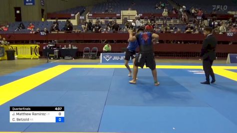 Jacob Matthew Ramirez vs Carsen Betzold 2024 Pan IBJJF Jiu-Jitsu No-Gi Championship