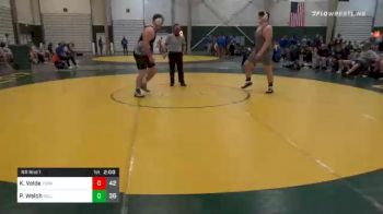 285 lbs Prelims - Kadence Velde, York High School vs Preston Welch, Bellevue East High School