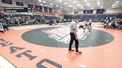 165 lbs 3rd Place Match - Brian Petry, Cornell College vs Taggart Kazmierczak, Wheaton