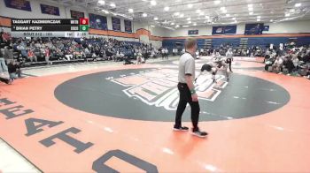 165 lbs 3rd Place Match - Brian Petry, Cornell College vs Taggart Kazmierczak, Wheaton