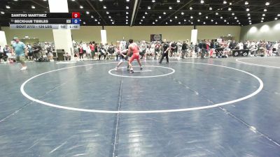 126 lbs Cons. Sub-semis - Santino Martinez vs Beckham Tibbles, IceFighter U.