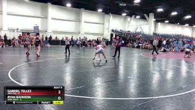 120 lbs Round 3 (8 Team) - Gabriel Tellez, Spec Ops vs Ryan Bahnson, Iowa Gold