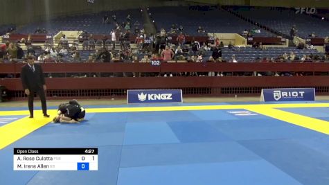 Arianna Rose Culotta vs Miranda Irene Allen 2024 Pan IBJJF Jiu-Jitsu No-Gi Championship