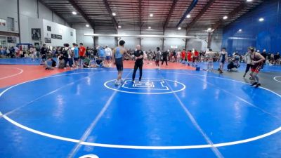 138 lbs Semifinal - Carter Chunko, Grit Mat Club - HS vs Christian Reyes, Triumph Blue - HS