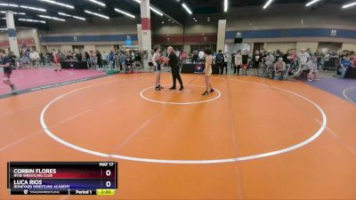 126 lbs Champ. Round 2 - Corbin Flores, Ryse Wrestling Club vs Luca Rios, Boneyard Wrestling Academy