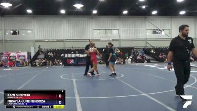 180 lbs Round 4 (6 Team) - Kami Senlycki, Minnesota vs Mikayla-June Mendoza, California Blue