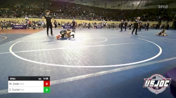 81 lbs Semifinal - Millie Cook, Hoisington Jr Cardinals vs Zaybri Curiel, West Texas Grapplers