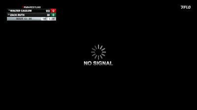 90 lbs Champ. Round 2 - Walter Caulum, West Salem Bangor vs Zack Ruth, Braham Warriors