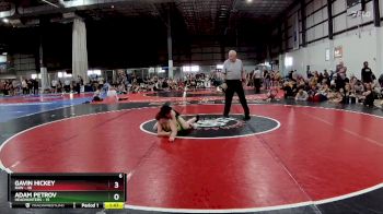 106 lbs Placement (4 Team) - Gavin Hickey, RAW vs Adam Petrov, HEADHUNTERS