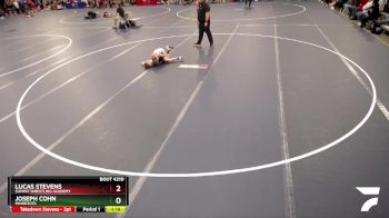 74 lbs Quarterfinal - Joseph Cohn, Minnesota vs Lucas Stevens, Summit Wrestling Academy