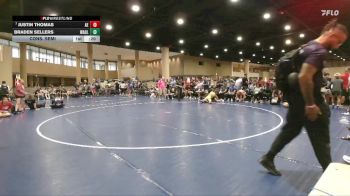 126 lbs Cons. Semi - Justin Thomas, Alpha Elite vs Braden Sellers, Wrestling Academy Of Louisiana