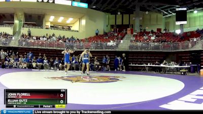 175 lbs Quarters & Wb (16 Team) - John Florell, Kearney vs Elijah Gutz, Lincoln East