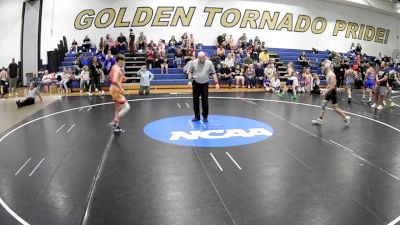 117-122 lbs Round 2 - Hayden Leet, Burrell/Mat Factory vs Connor DeLuco, Gateway