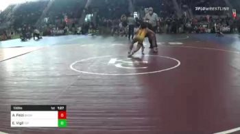 132 lbs Round Of 64 - Atridad Feizi, Bay Area Dragons vs Elijah Vigil, Top Dog WC