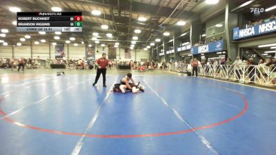 132 lbs Consi Of 16 #1 - Robert Buchheit, OH vs Brandon Higgins, GA