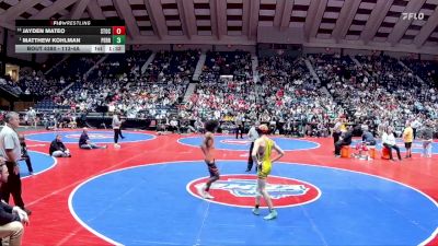 113-4A 1st Place Match - Matthew Kohlman, Perry vs Jayden Mateo, Stockbridge