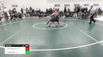 190 lbs Consi Of 8 #1 - Jesse Buonocore, Notre Dame-West Haven vs Jhandel Marchial, New London