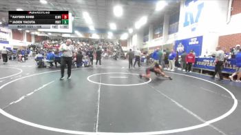 106 lbs Champ. Round 4 - Kayden Khim, Clovis West vs Jaden Yacuta, Porterville