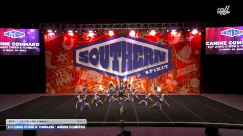 Top Dawg Cheer & Tumbling - Canine Command [2026 L1 Youth - D2 - Small Day 1] 2026 Southern Nationals by Cheer Power