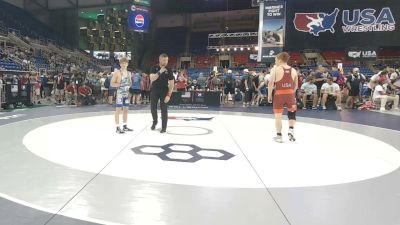 120 lbs Cons. Rd Of 64 - Eli Sanders, Alabama vs Brandon Gaither, Illinois