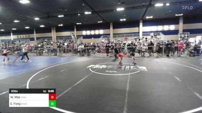 83 lbs Consi Of 8 #2 - William Max, Savage House WC vs Eddie Fong, Rough House WC