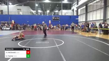 62 lbs Round Of 16 - Kai McDonald, Hard Drive vs Eli Fischer, Somerset Academy