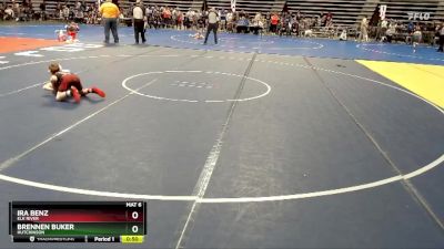 65 lbs Cons. Round 3 - Brennen Buker, Hutchinson vs Ira Benz, Elk River