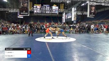 106 lbs Cons 8 #1 - Tenley Jones, Utah vs Genesis Cejudo, Arizona