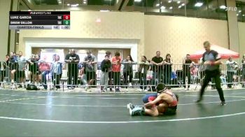 78 lbs Quarterfinal - Luke Garcia, The Valley WC vs Drew Dillon, The Club