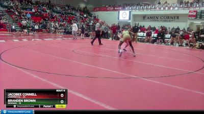 150 lbs Semis & 1st Wb (8 Team) - Branden Brown, Newnan vs Jacobee Connell, Lassiter H.S.