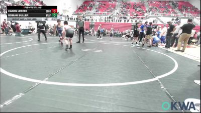 105 lbs 3rd Place - Caden Lester, Choctaw Ironman vs Roman Buller, Weatherford Youth Wrestling
