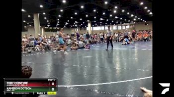 125 lbs Round 3 (6 Team) - Kameron Dotson, RWA vs Toby McIntyre, Alabama Elite - Red