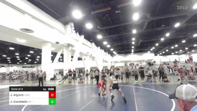73 lbs Consi Of 4 - Jd Alguire, Juggernaut WC vs Julian Escobedo, No Team