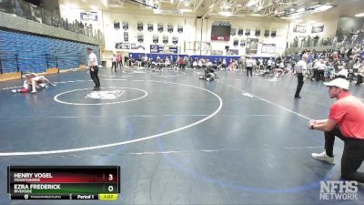 95 lbs Quarterfinal - Henry Vogel, Mountainside vs Ezra Frederick, Riverside