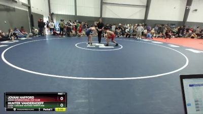 132 lbs Champ. Round 1 - Hunter Vanderhoeff, CNWC Concede Nothing Wrestling Club vs Jovani Hafford, Askeo International Mat Club