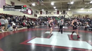 144 lbs Cons. Round 2 - Reed Campbell, Clarion-Goldfield-Dows vs Jackson Knapp, Lisbon