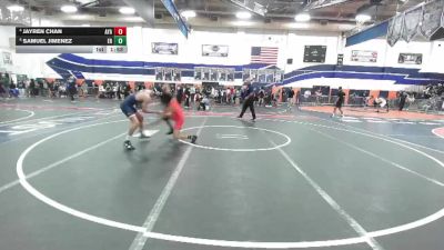 120 lbs Quarterfinal - Samuel Jimenez, Eleanor Roosevelt vs Jayren Chan, Ayala