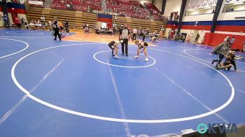 92 lbs Final - Drake Sheffield, R.A.W. vs Braxton Bacon, Glenpool Youth Wrestling