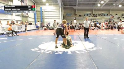 138 lbs Round Of 32 - Aydin Lamb, Smittys Barn - HSB vs Tanner Hamilton, Team Shutt Weaver - HSB