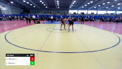 152 lbs 5th Place - Kaelyn Ronnau, WY vs Lauren Garcia, NY