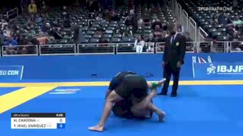 MATEO CARDONA vs YURIEL IRAEL ENRIQUEZ 2021 World IBJJF Jiu-Jitsu No-Gi Championship