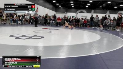 60 lbs Round 1 (6 Team) - JT Tsokolas, Olympia vs Jaxon Cardinal, Team Batty