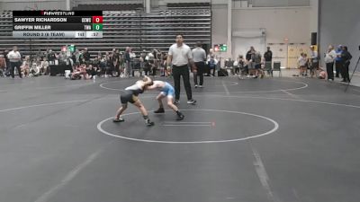 56 lbs Round 2 (6 Team) - Sawyer Richardson, Capital City WC vs Griffin Miller, Titan WA